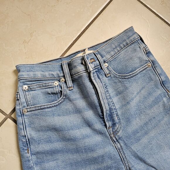 Madewell Women's Size 24T The Perfect Vintage Jeans 27.5 Inseam Distressed Style - Picture 2 of 16